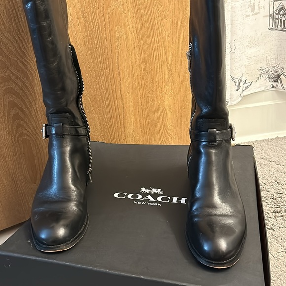 Coach Micha boots, used beautiful outside inside peeling - Picture 2 of 4